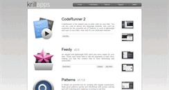 Desktop Screenshot of krillapps.com